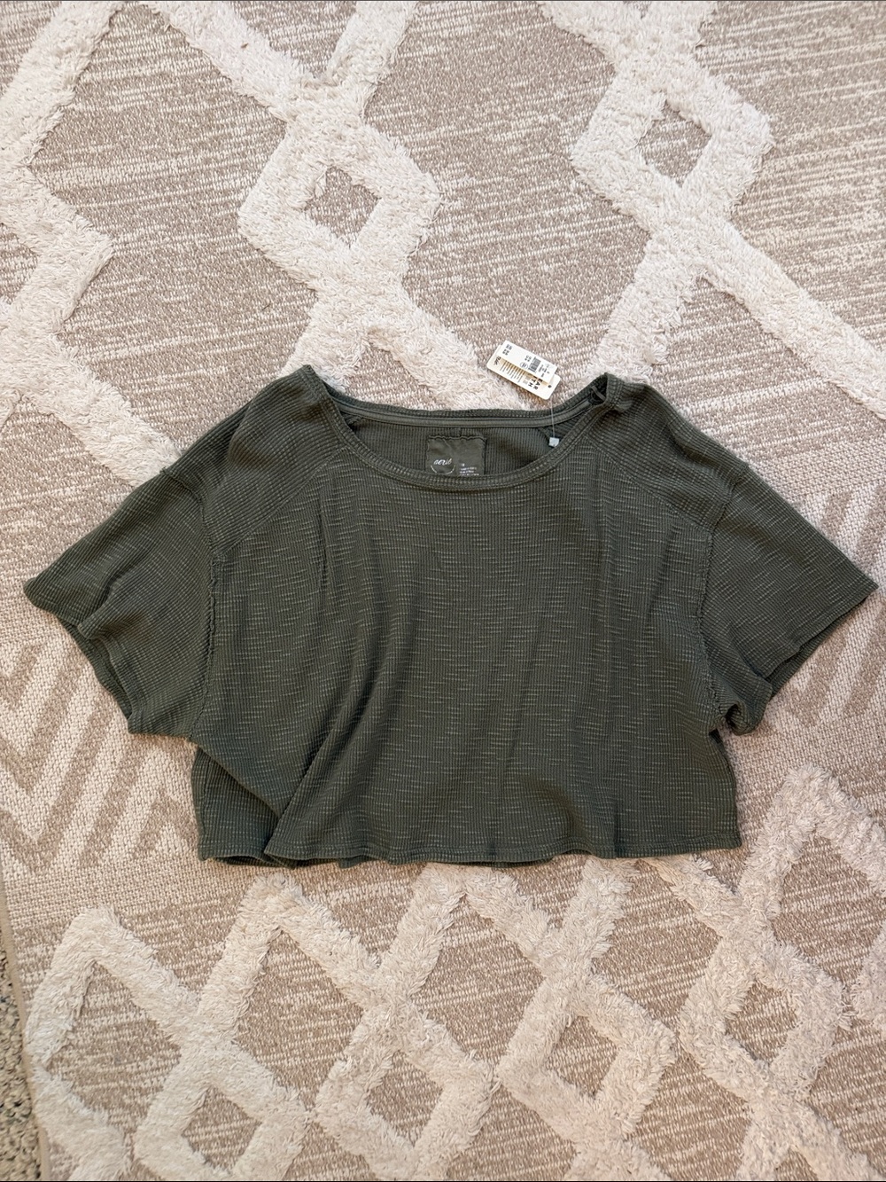 Aerie Cropped Tee